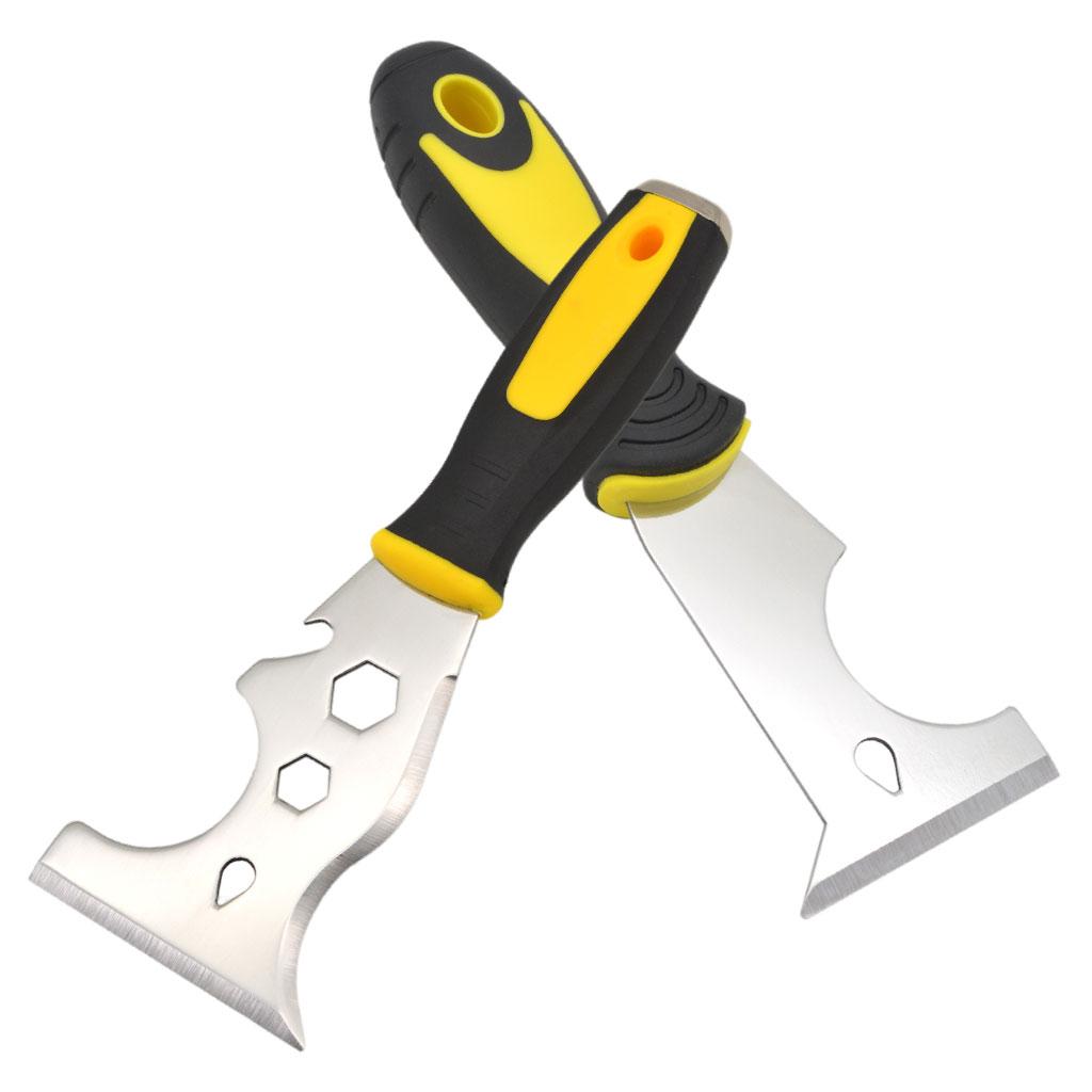 Stainless Steel Putty Knife for Removing Wallpaper Cement Applying Putty A