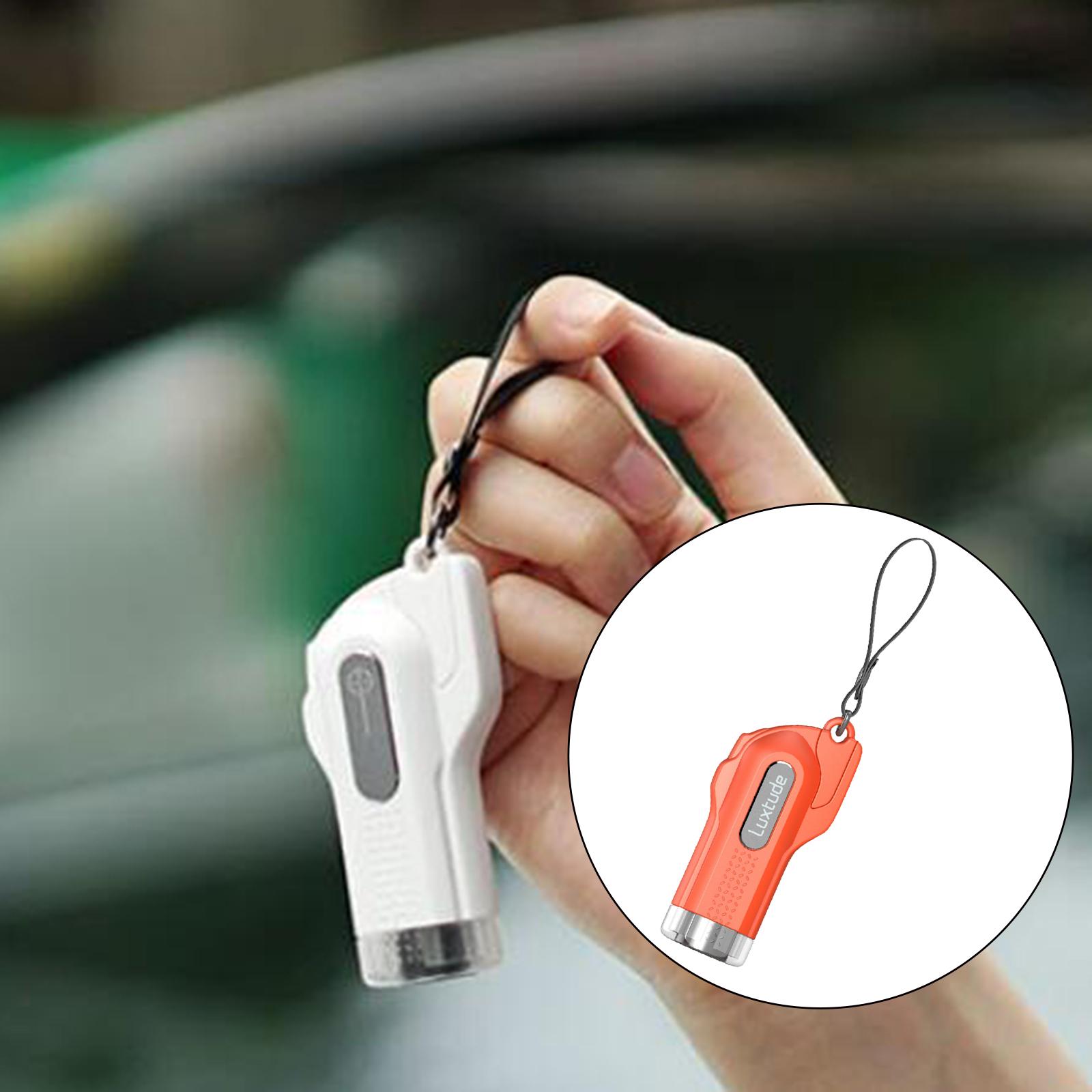 Window Breaker Seatbelt Cutter Escape Rescue Tool Car Safety Hammer Orange