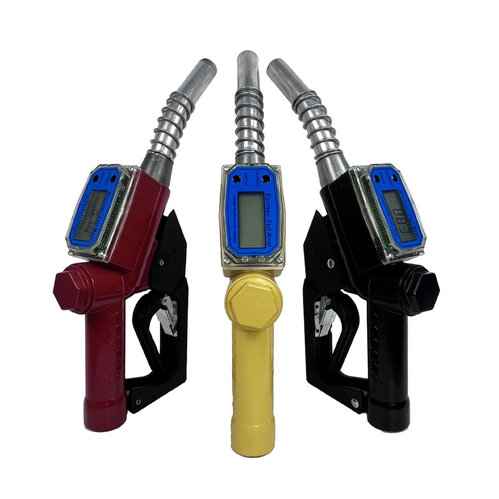 1 inch Manual Fueling Nozzle with Metering for Biodiesel Petrol Black