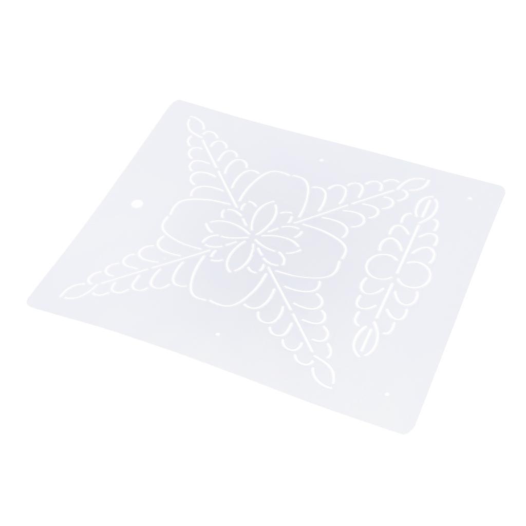 Plastic Quilt Template Stencils for Quilting Embroidery Patchwork
