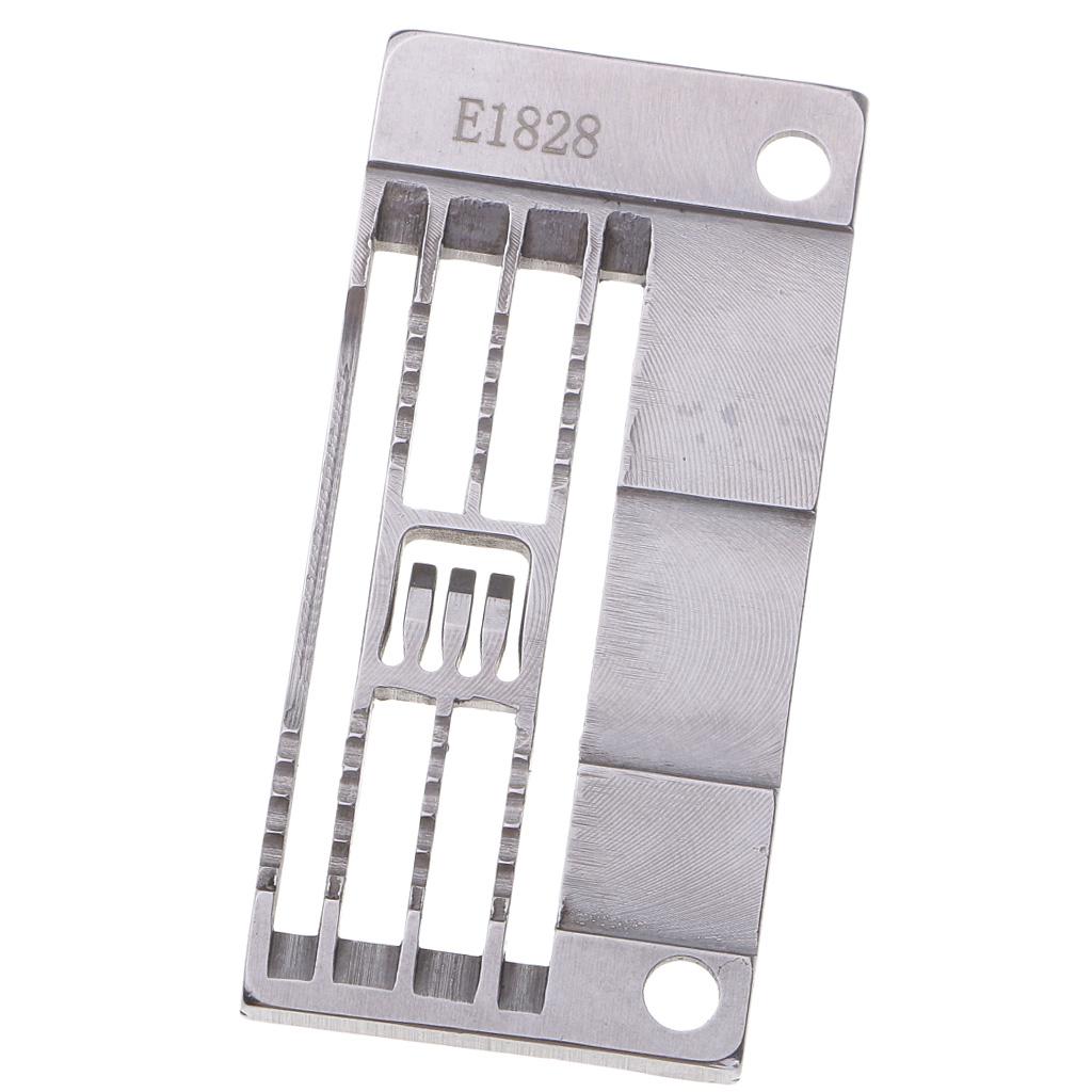 Universal E1828 Steel Needle Plate for Industrial Cover Stitch Sewing Machines