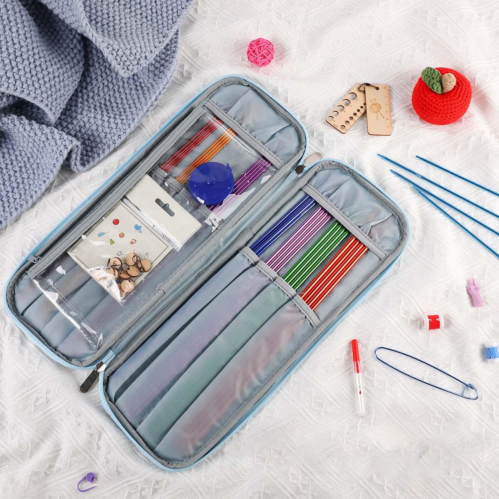 Crochet Hooks Storage Bag Compact Knitting Accessories Knitting Needle Case