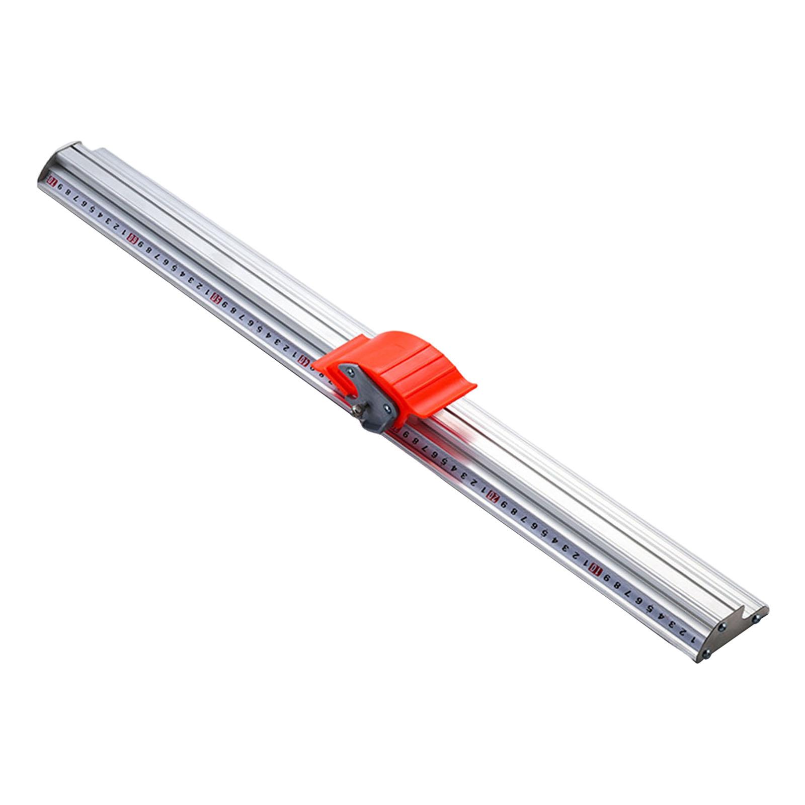 Manual Cutting Ruler Cutting Positioning Track Ruler for Paper Box PET Sheet 70cm
