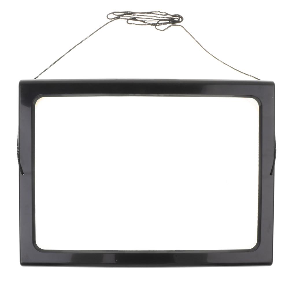Triple Page Reading Magnifier with 4 LED Lights