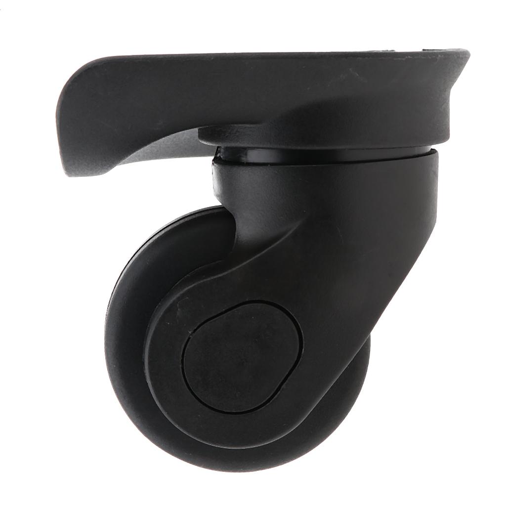 2xUniversal Silent Suitcase Luggage Casters Replacement Wheels for Travel Case