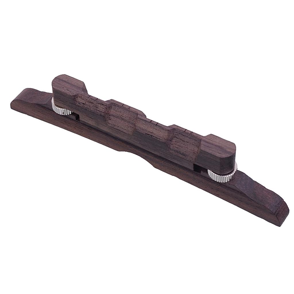 Rosewood Adjustable Mandolin Bridge