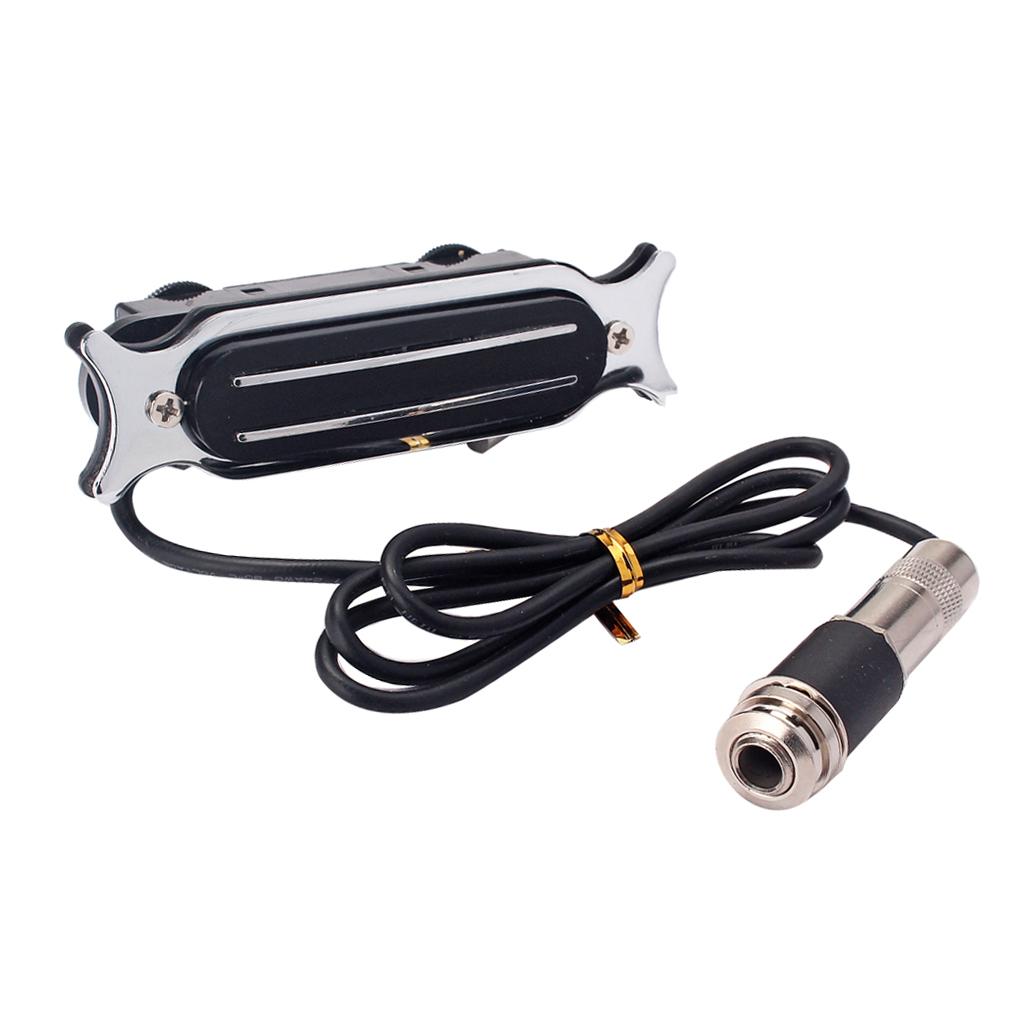 Magnetic Sound Hole Pickup for Acoustic Folk Guitar