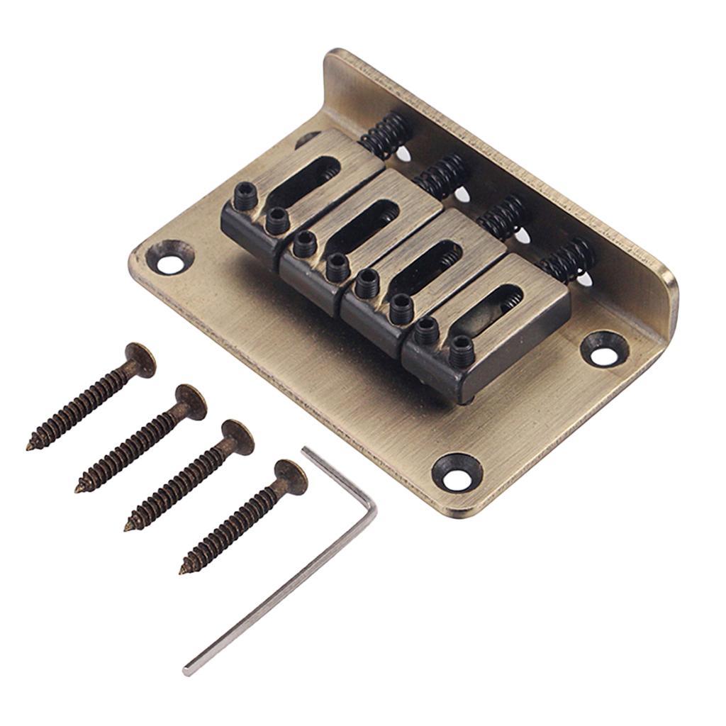 4 String Electric Bass Ukulele Bass Bridge Replacement Accessories