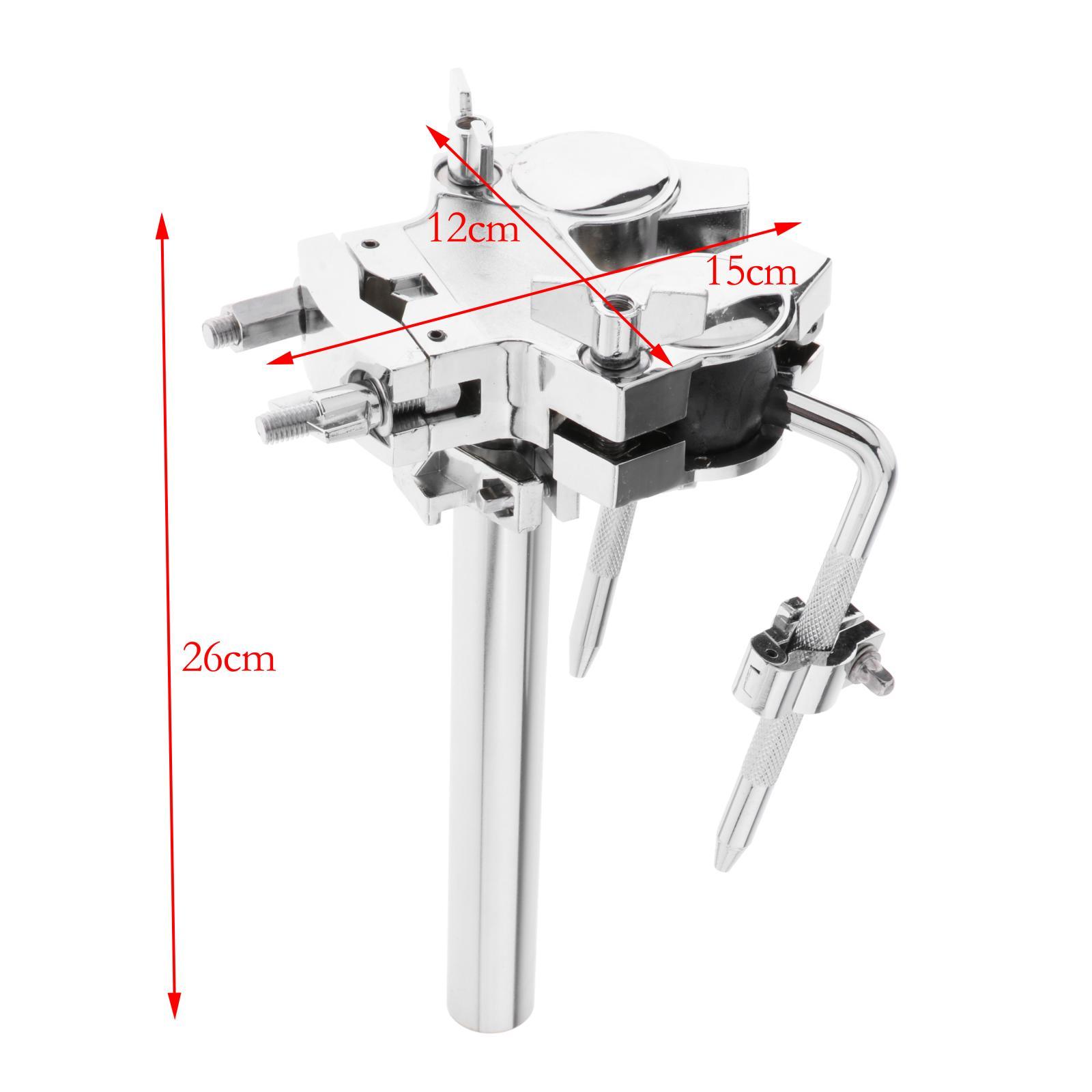 Drum Clamps Adjustable Drum Replacement Parts Holder for Drummer Drum Set