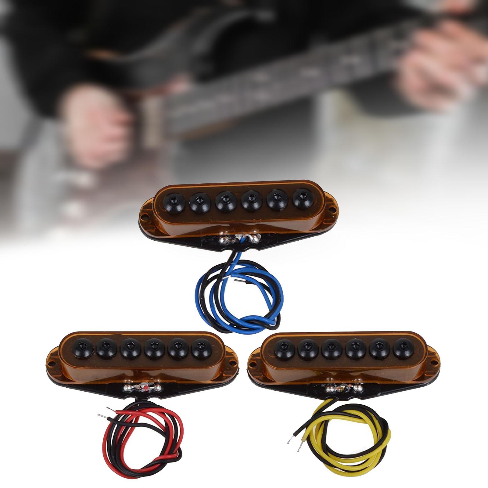 3 Pieces Single Circle Pickup High Power Durable for Accessories