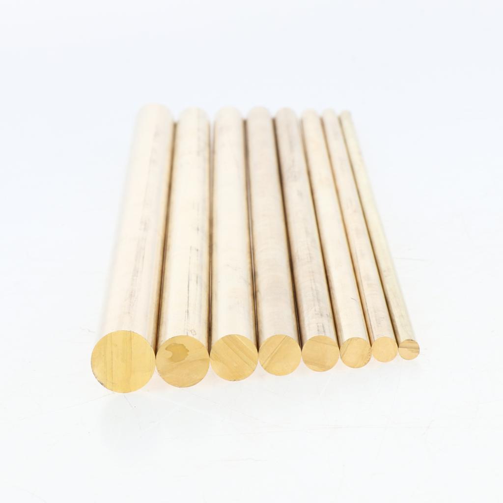 The Diameter Of A Brass Rod Is 4mm 10" Solid Brass Round Bar Rod Stock, Dia 4mm 5mm 6mm 7mm 8mm 9mm 10mm