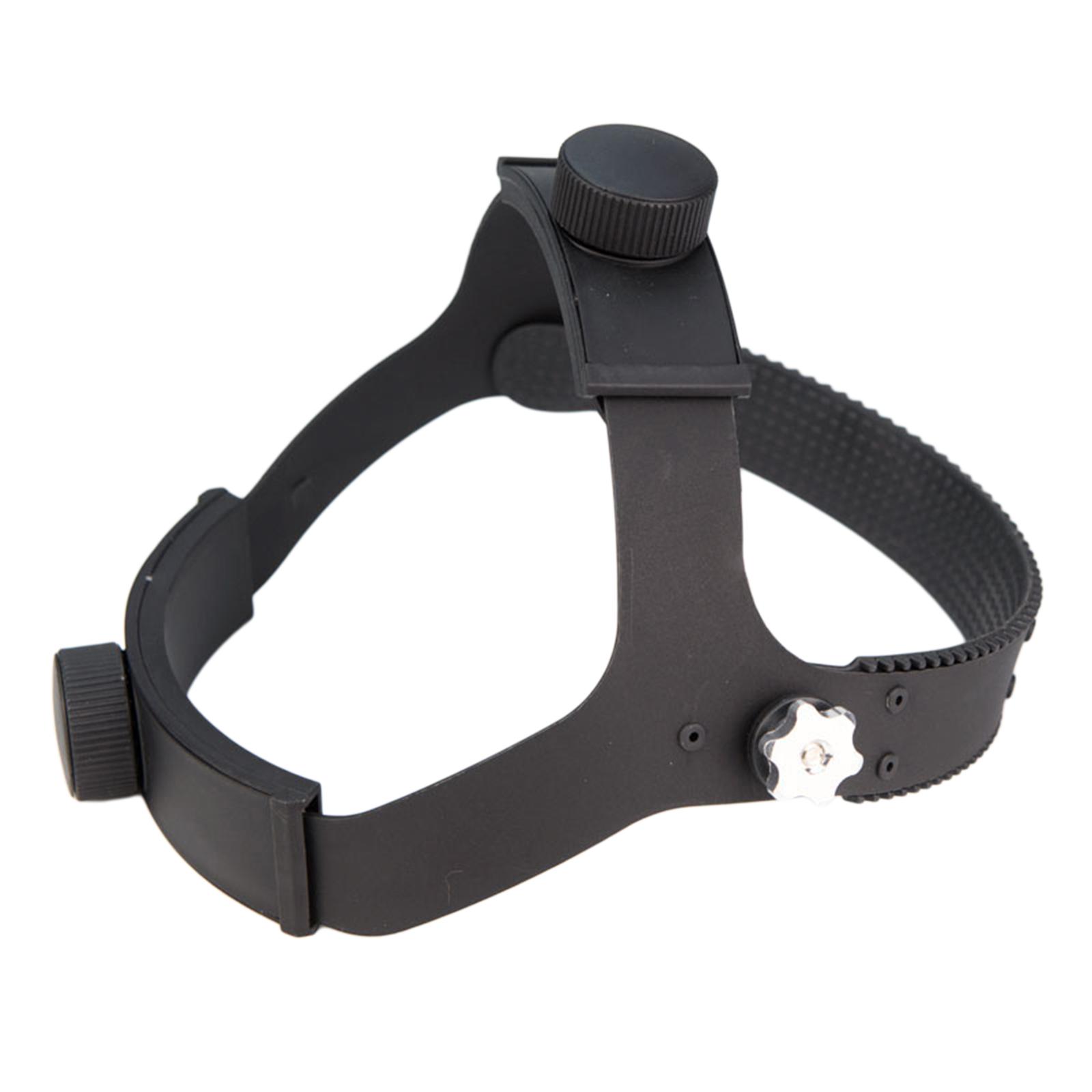 Hands Free Adjustable Headlamp Helmet Magnifier Headband Part for Head Light