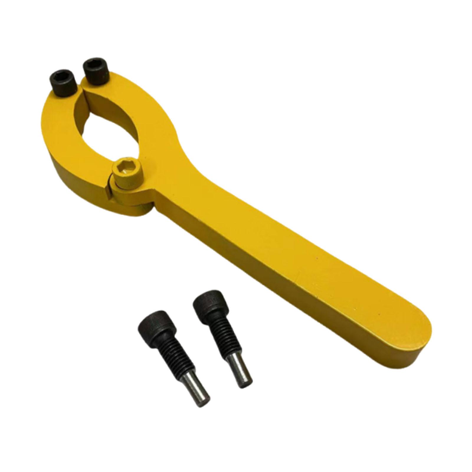 2 Jaw Adjustable Spanner Wrench with Screws Steel Hydraulic Cylinder Wrench