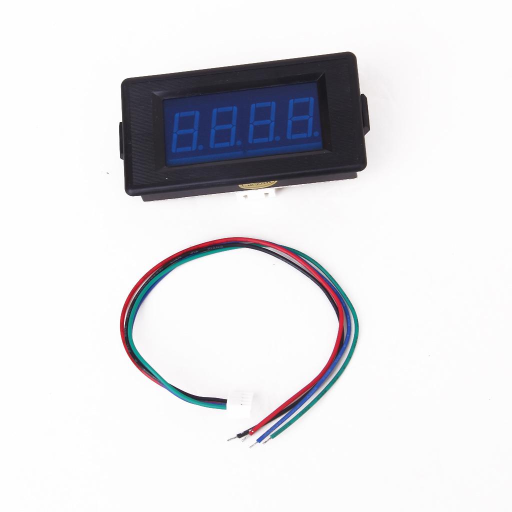 20V 3 ½ Blue LED Digital Volt Meter