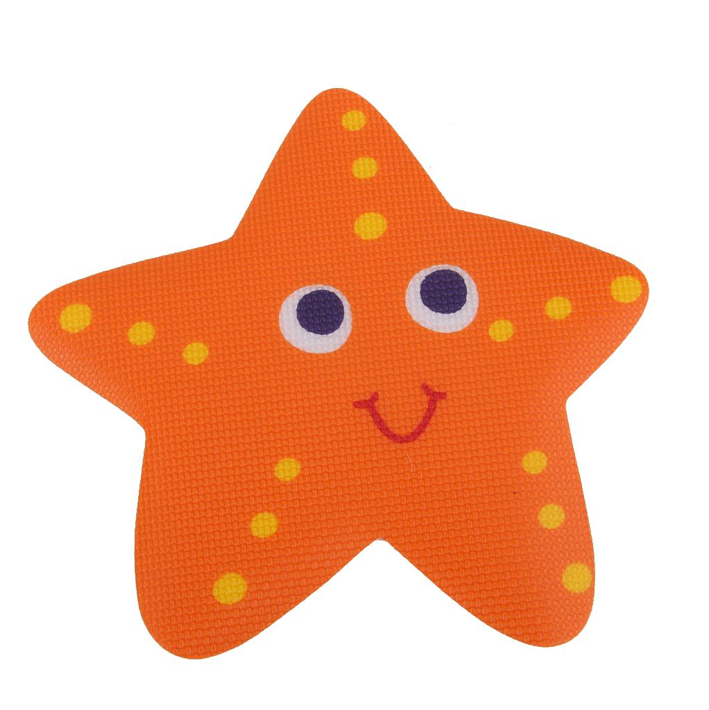 40x Non Slip Bathtub Appliques Starfish Decal Tread Anti-Skid Shower Sticker