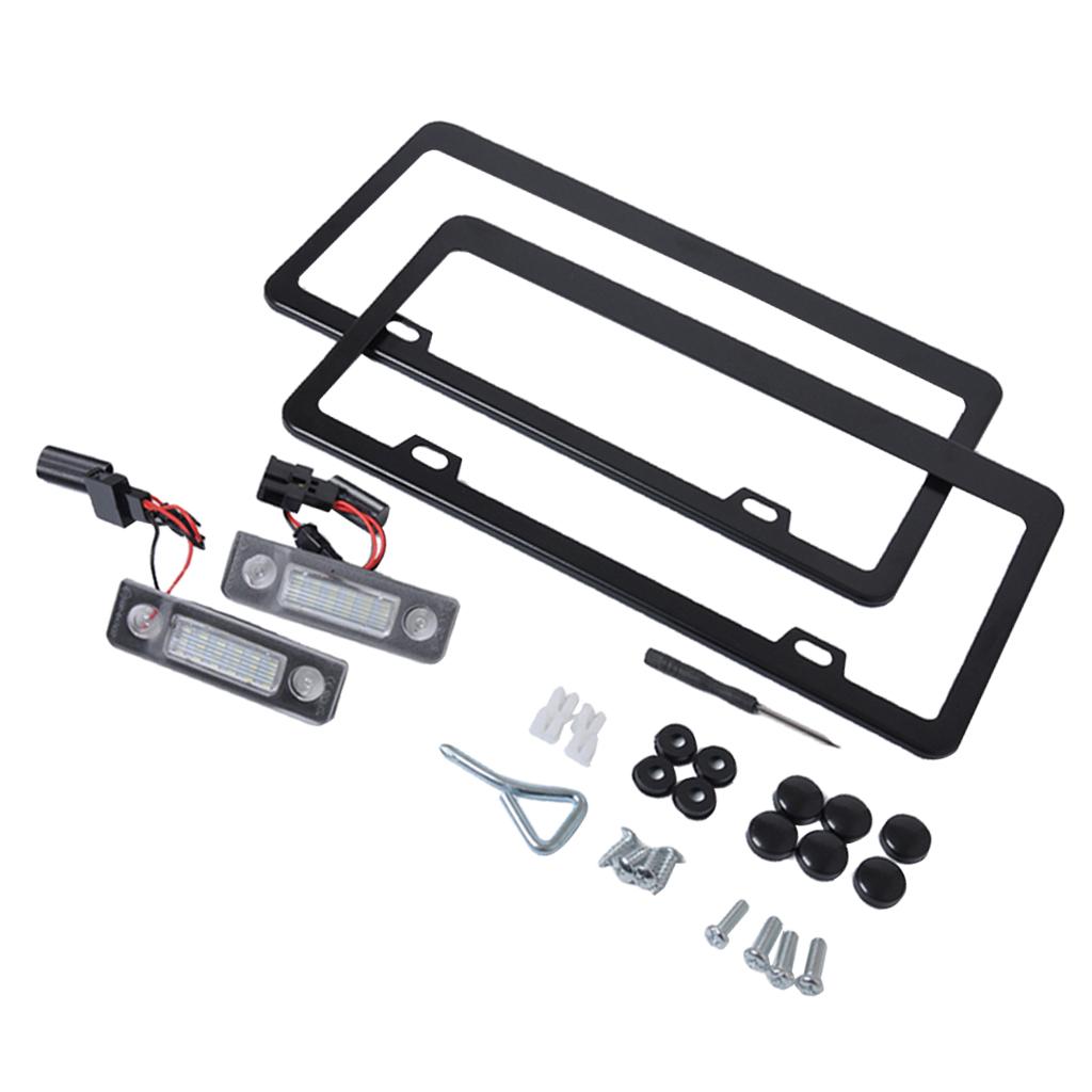 Plate Light + Frame Replacement Modification Tool For Skoda Octavia 08-16