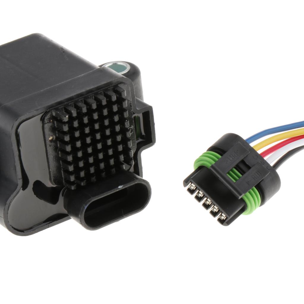 Replacement Ignition Coil +Pigtail Harness for Mercury Optimax 300-879984T01