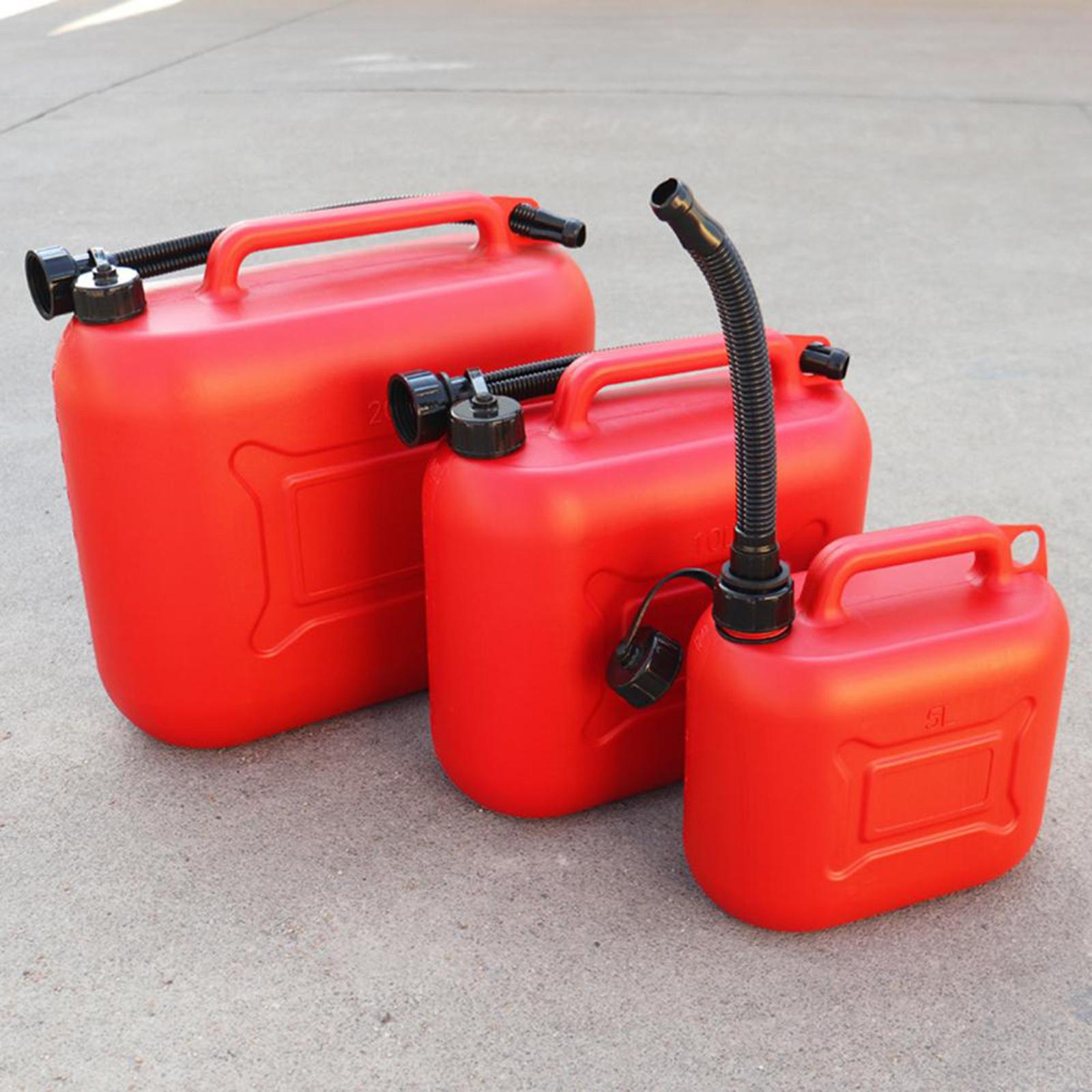 5L/10L Fuel Tank Petrol Storage Can Container Motorcycle Back up Fuel Tank 5L