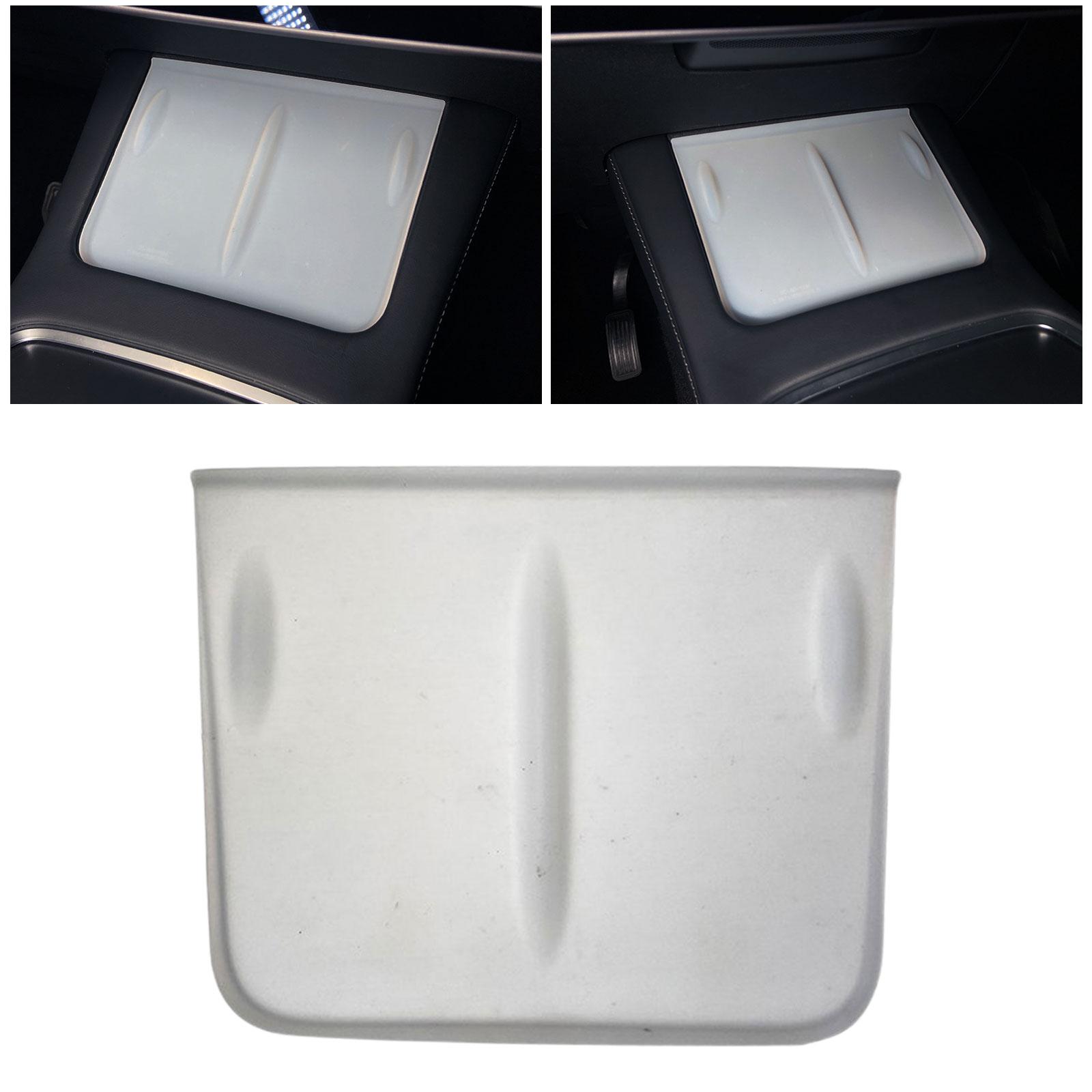 Car Anti-Skid Silicone Pad Interior Parts for Tesla Model Y Model 3 White