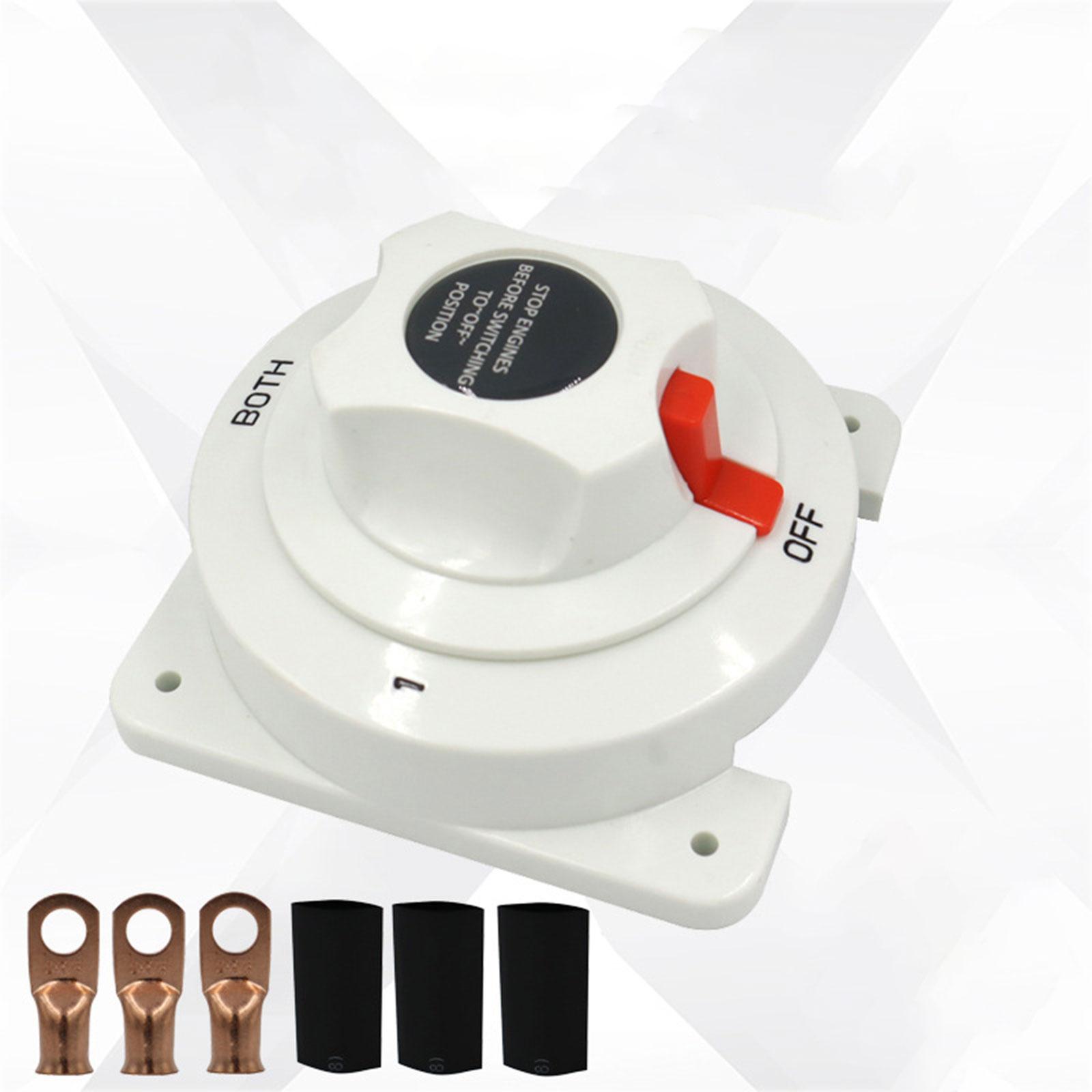 Marine DC Battery Selector Switch 300A 175A for Boat Battery Isolator Switch