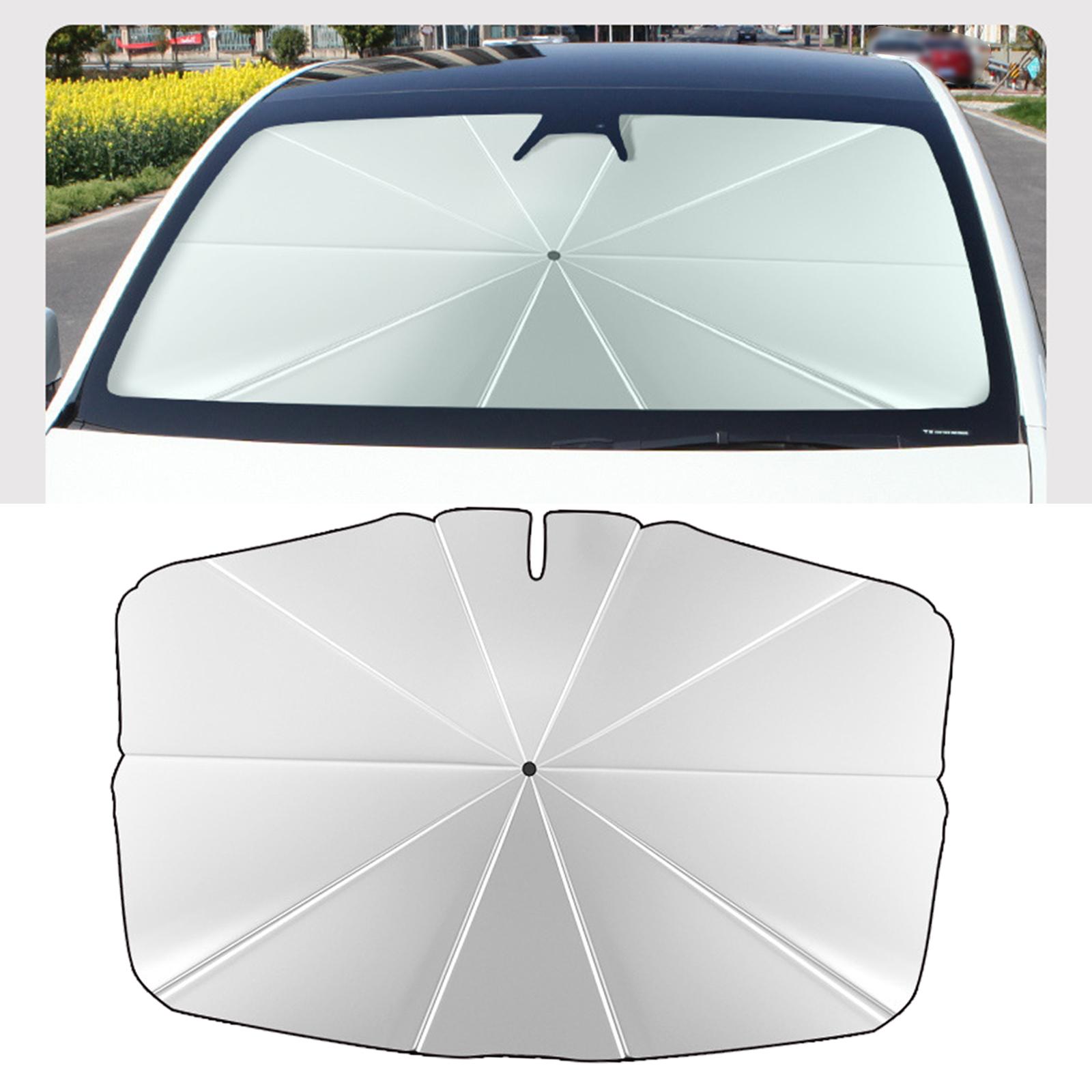 Foldable Car Windshield Sunshade Umbrella Front Window Cover Visor Sun Shade