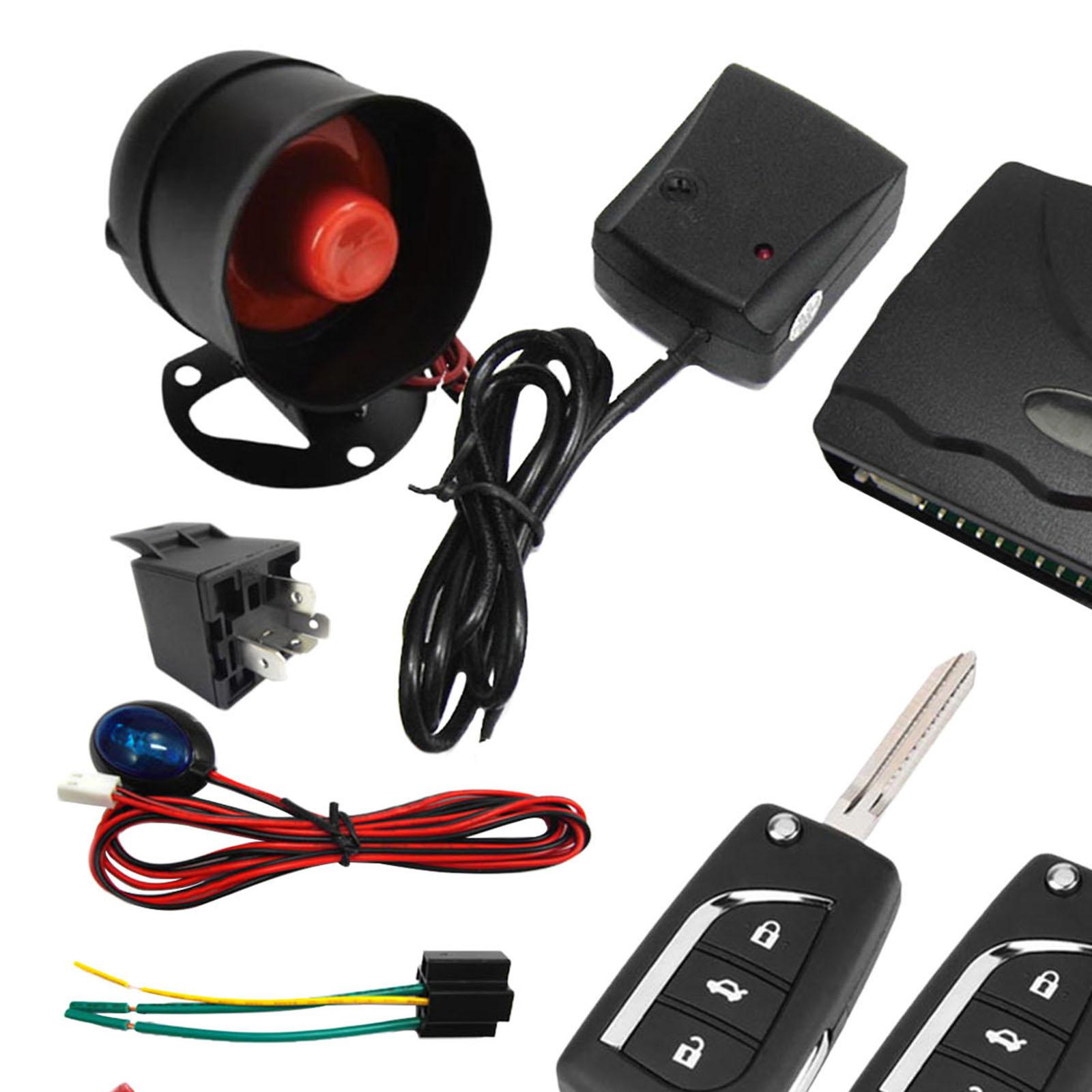 1 Way Remote Start and Keyless Entry System with Shock Sensor