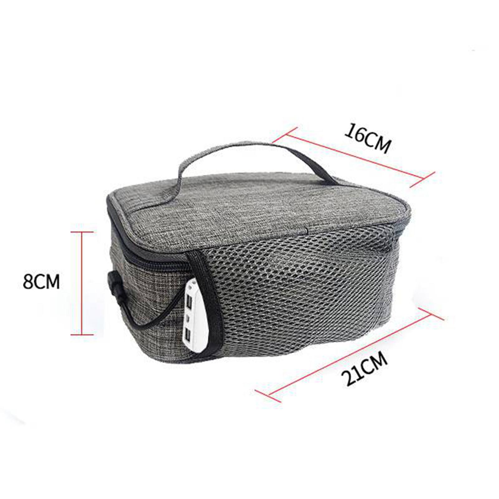 Heated Lunch Boxes Bag Container Oxford Cloth Durable USB