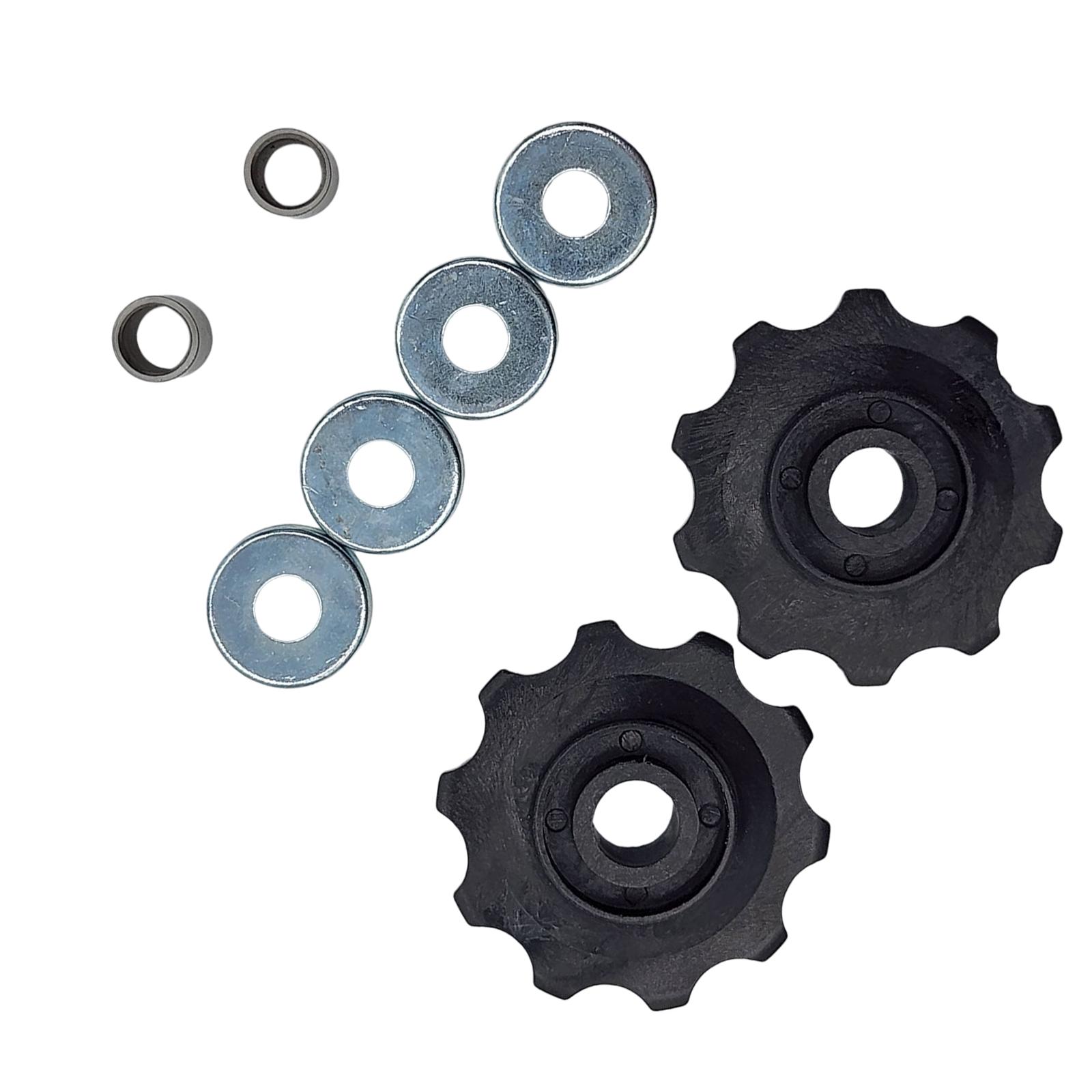 2Pcs Pulley Conversion Set Jockey Wheel Pulley Set for Durable