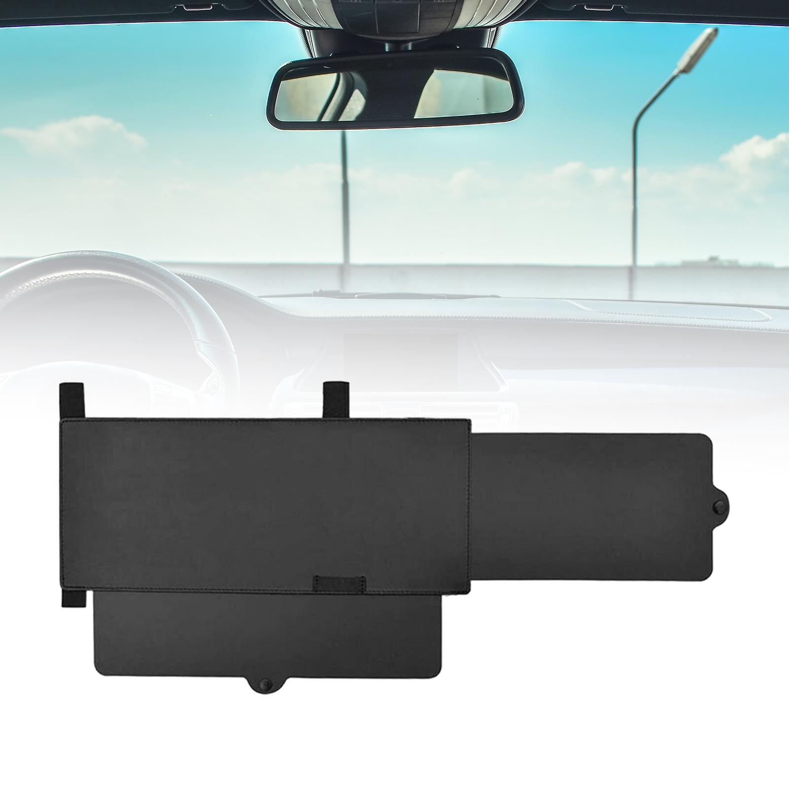 Sun Visor Extender Portable Windshield Sun Protection Visor for Vehicle