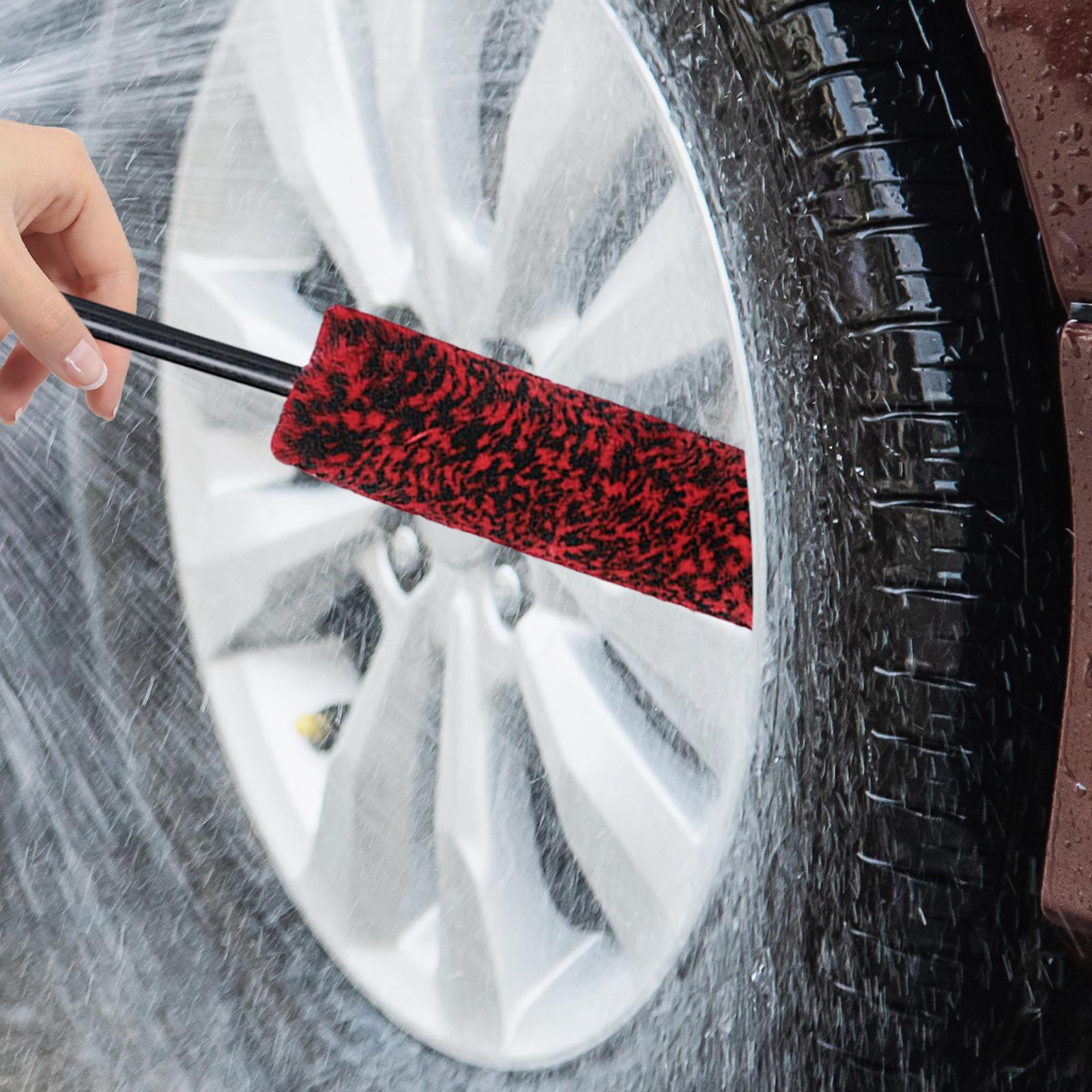 Auto Wheel Detailing Brush Car Cleaning Tools Multipurpose for Rims S