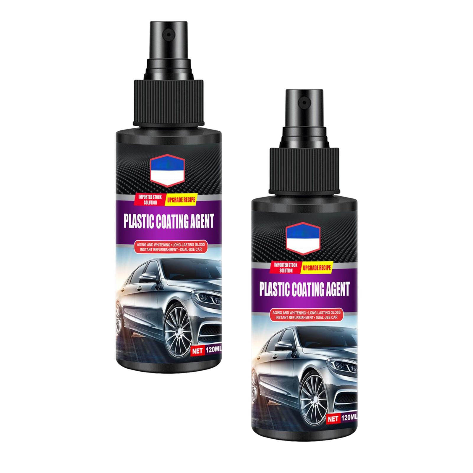 Professional Car Refurbishing Agent for Automotive Interior Cleaning 2pcs