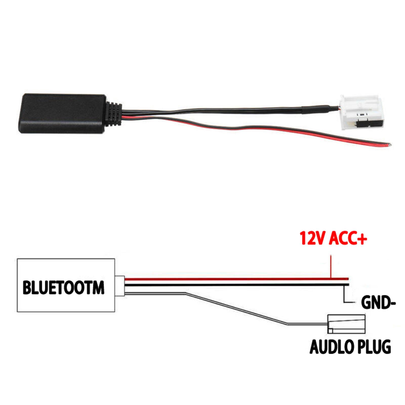 Car Bluetooth Audio Cable Audio Receiver for Volkswagen RCD 310 RNS 310