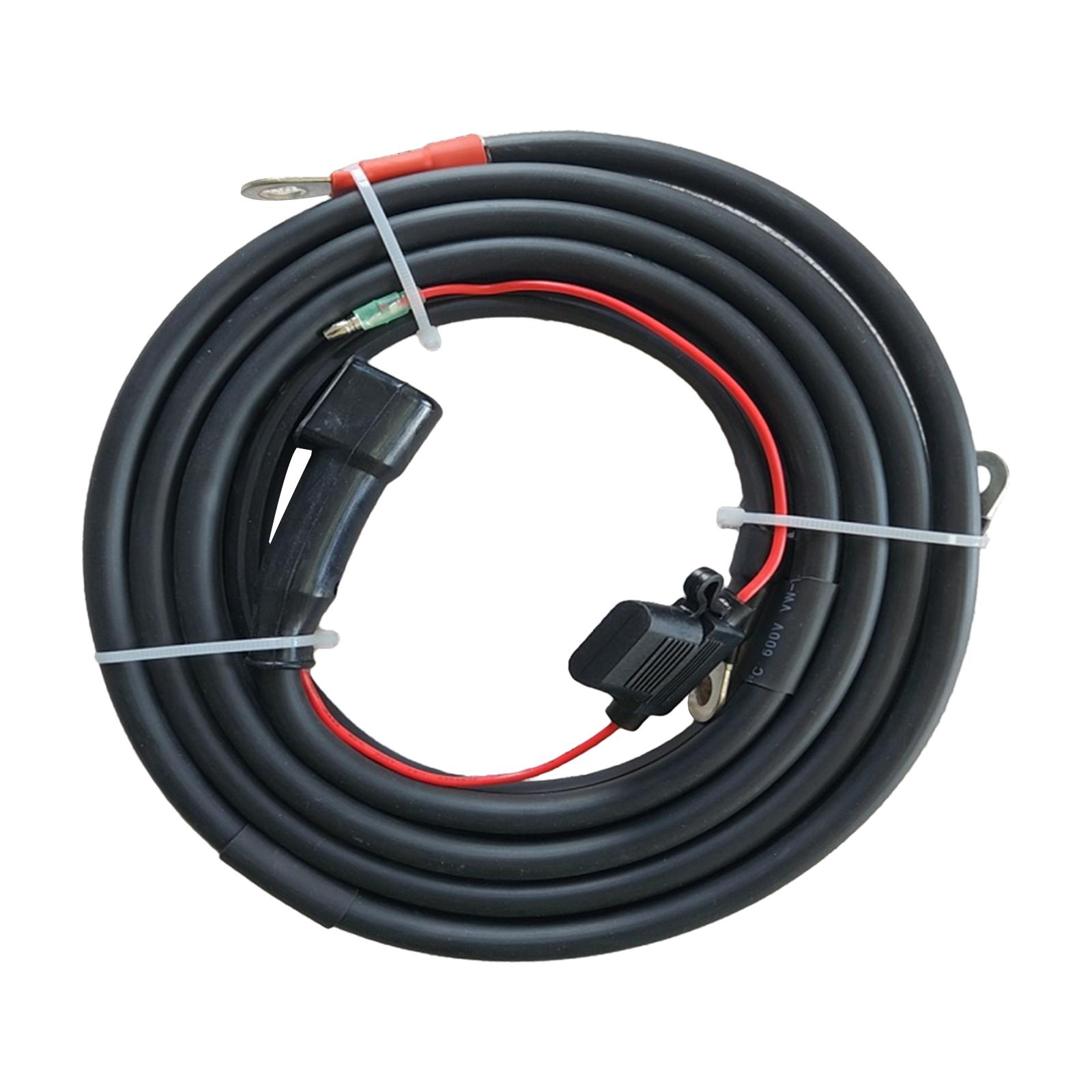 Between Battery and Starter Motor Cable Wire Harness Durable Connection Wire