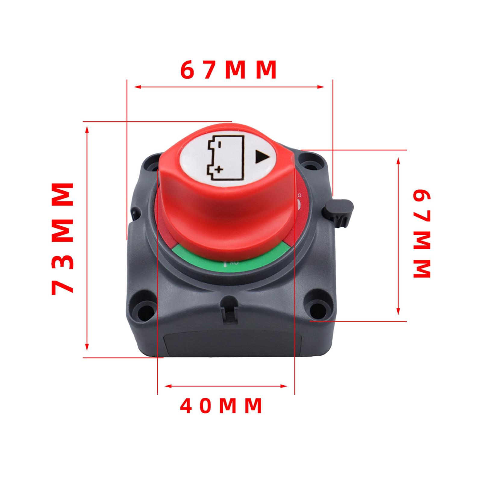 12V to 48V Battery Isolator Battery Power Switch for Vehicle