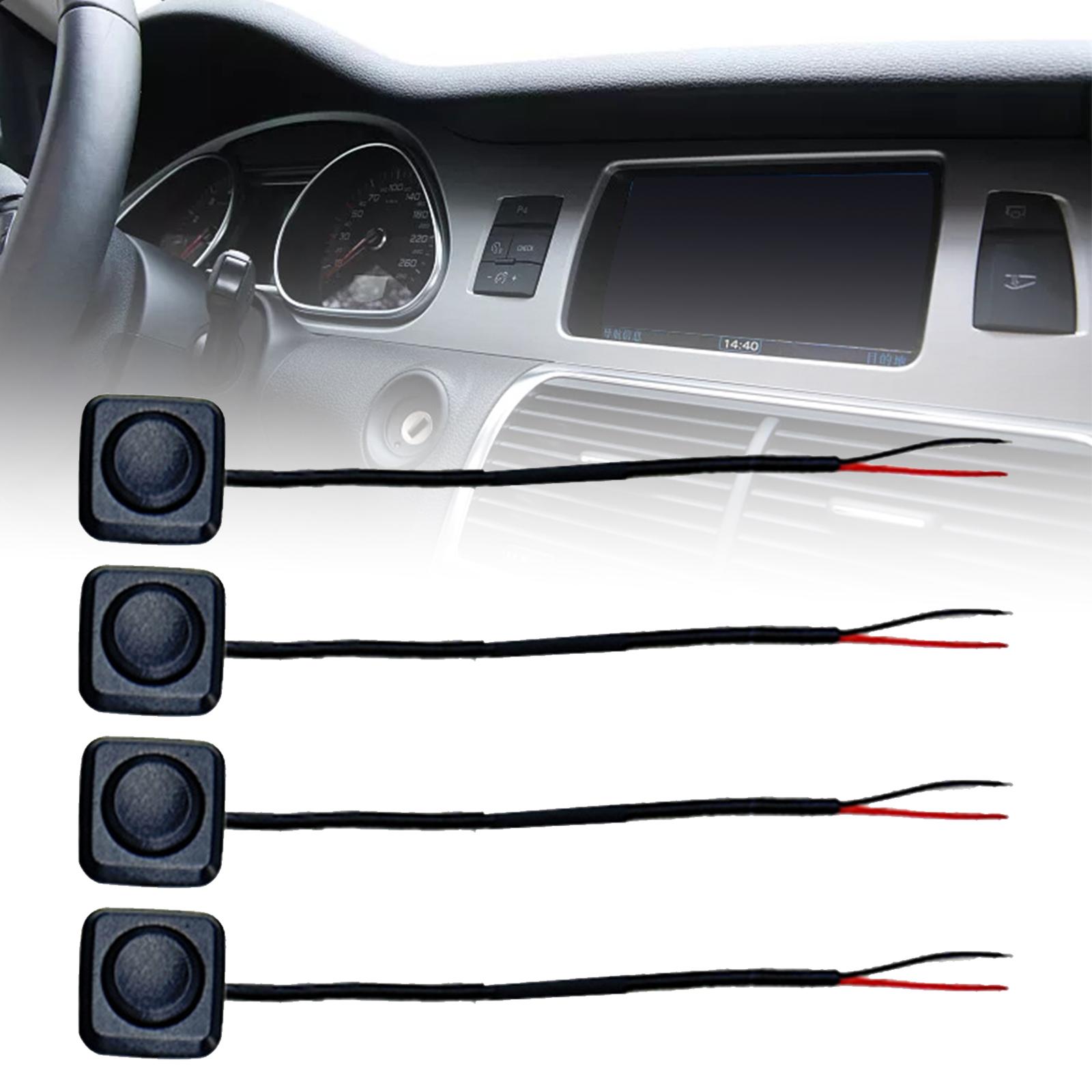 4 Pieces Momentary Push Button Switch Push Button Switch for Automotive