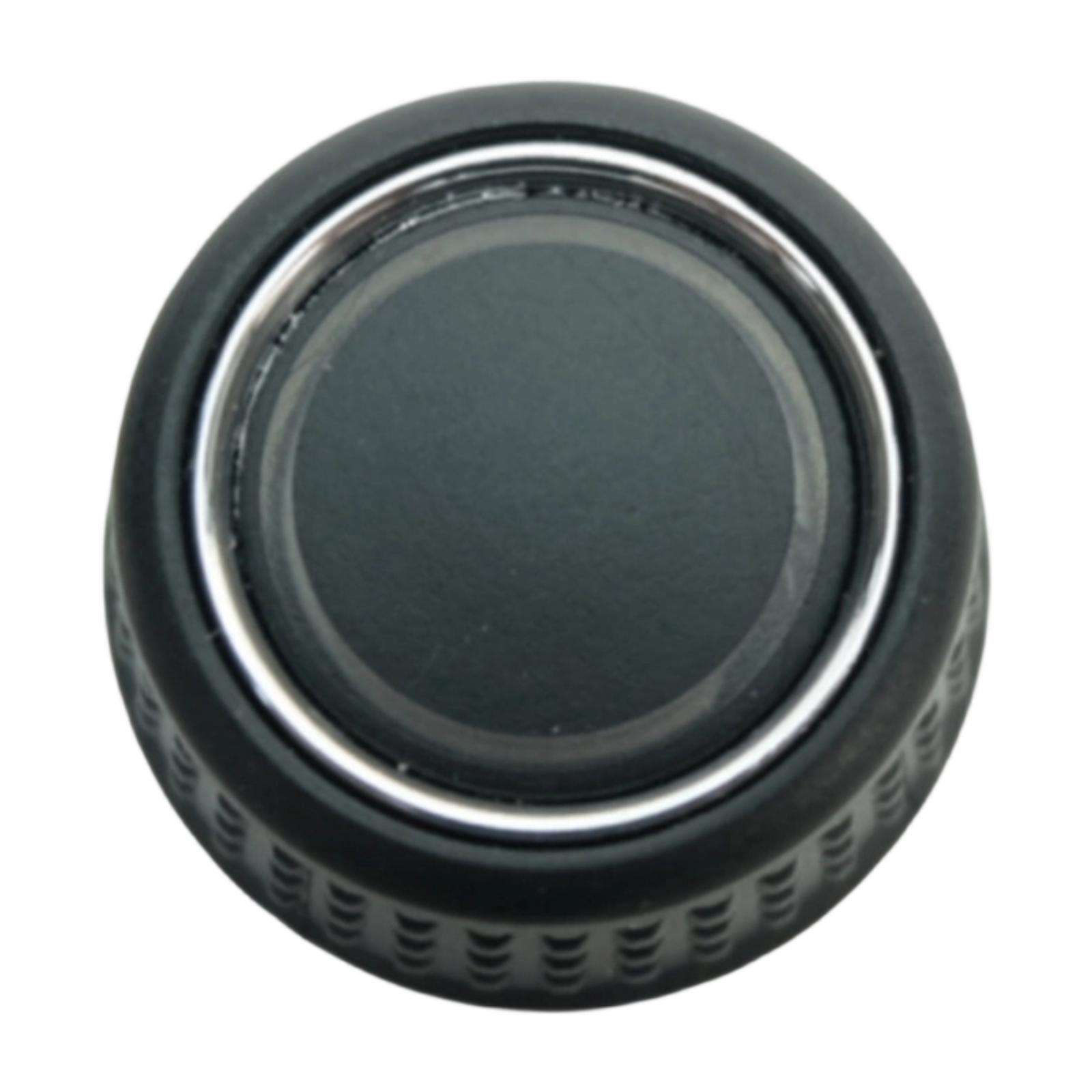 Car Radio Knob Black
