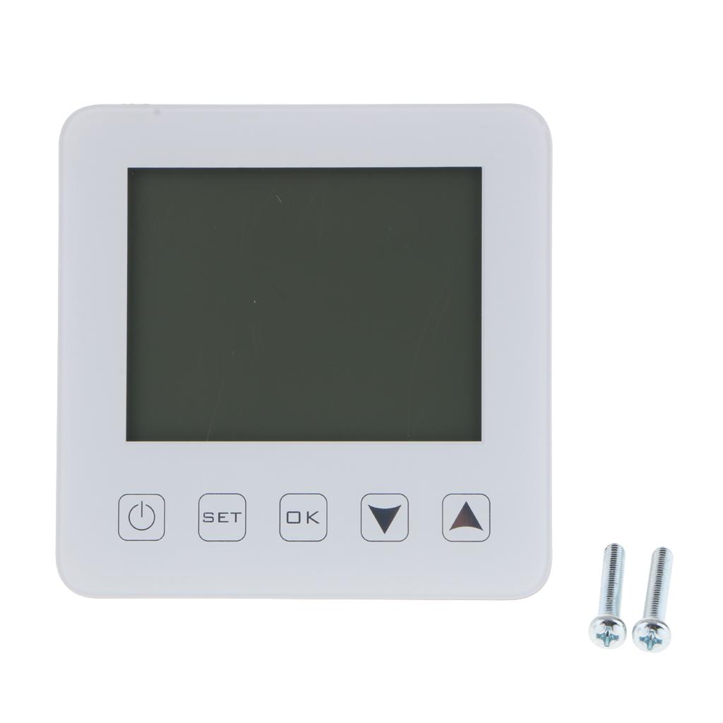 HY08WE-4 Wi-Fi 7 Times Programmable Touchscreen Thermostat with Geofencing