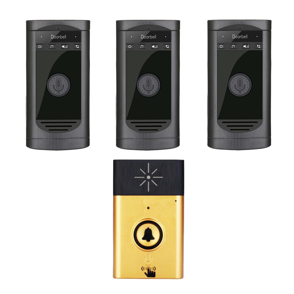 Wireless Doorbell Door Chime w/ Voice Intercom 1 ...