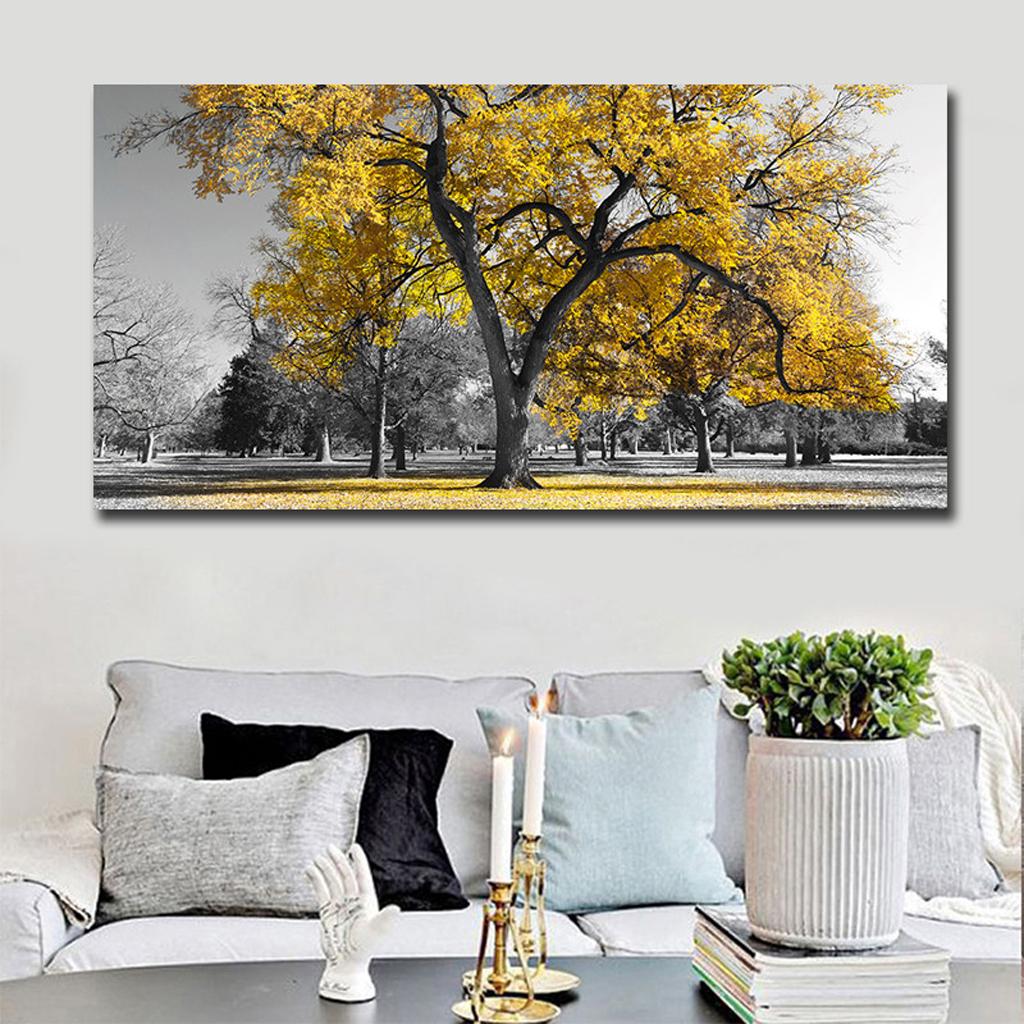 HD Modern Abstract Painting Furniture Decorative Picture Maple