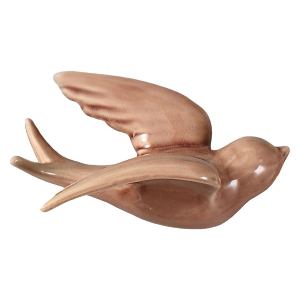 Ceramic Swallow Wall Ornament