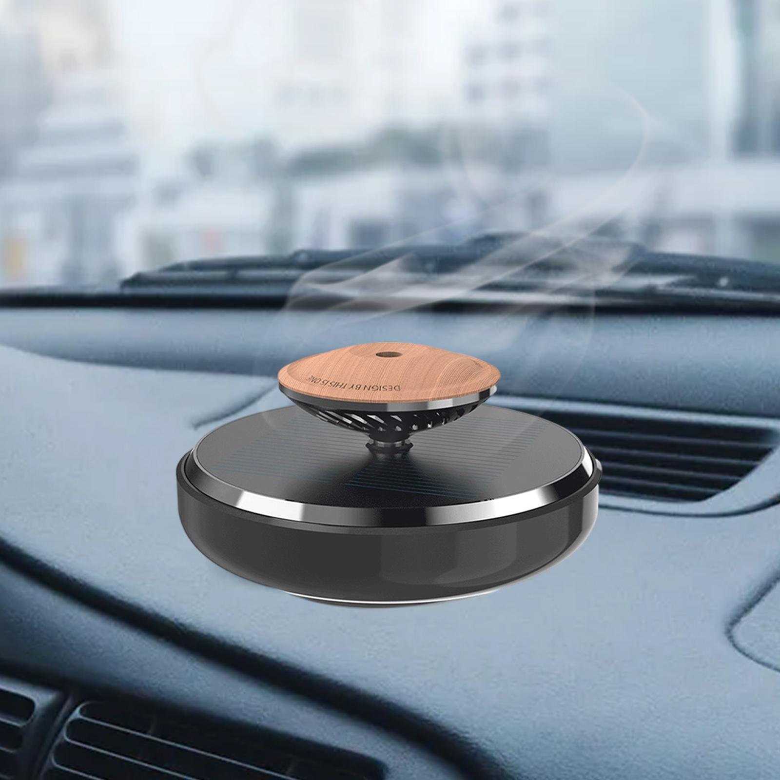 Car Essential Oil Diffuser Solar Power Rotating Widely Used Relieve Stress