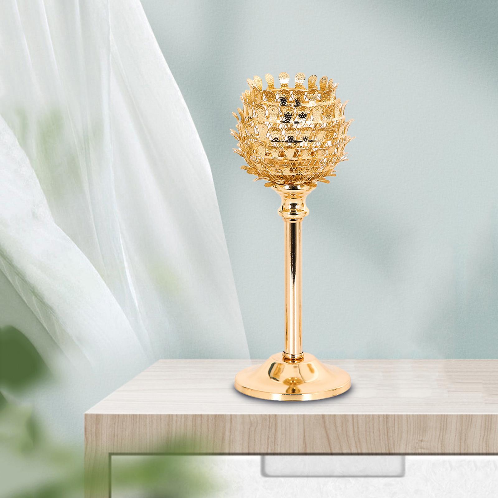 Crystal Candleholder Votive Candlestick Centerpiece Birthday Party 8x21.5cm