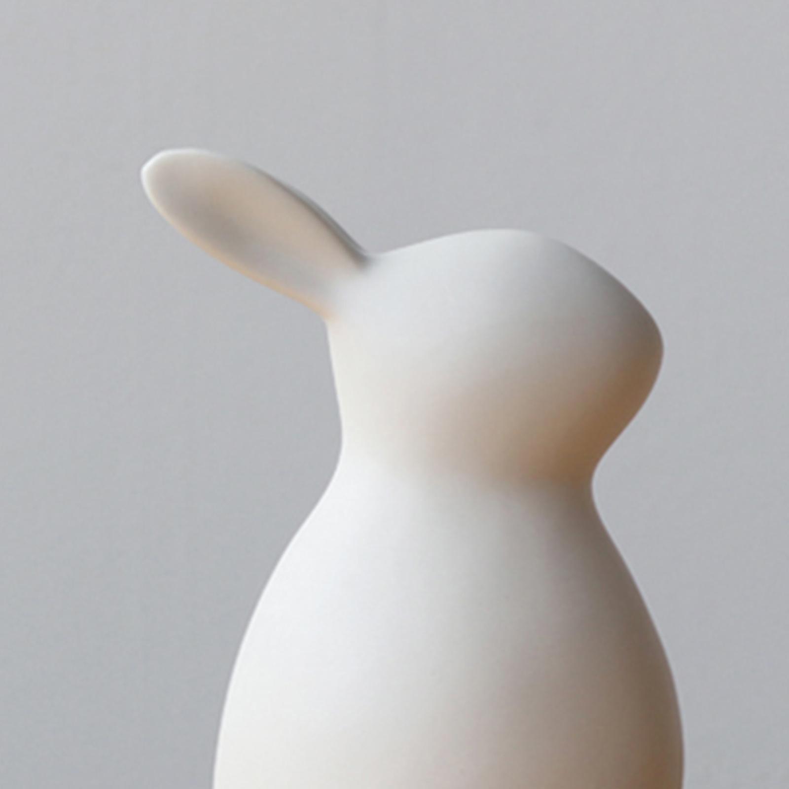Easter Bunny Figurines Collectible Figures Rabbit Statue B 7.6x12.6cm