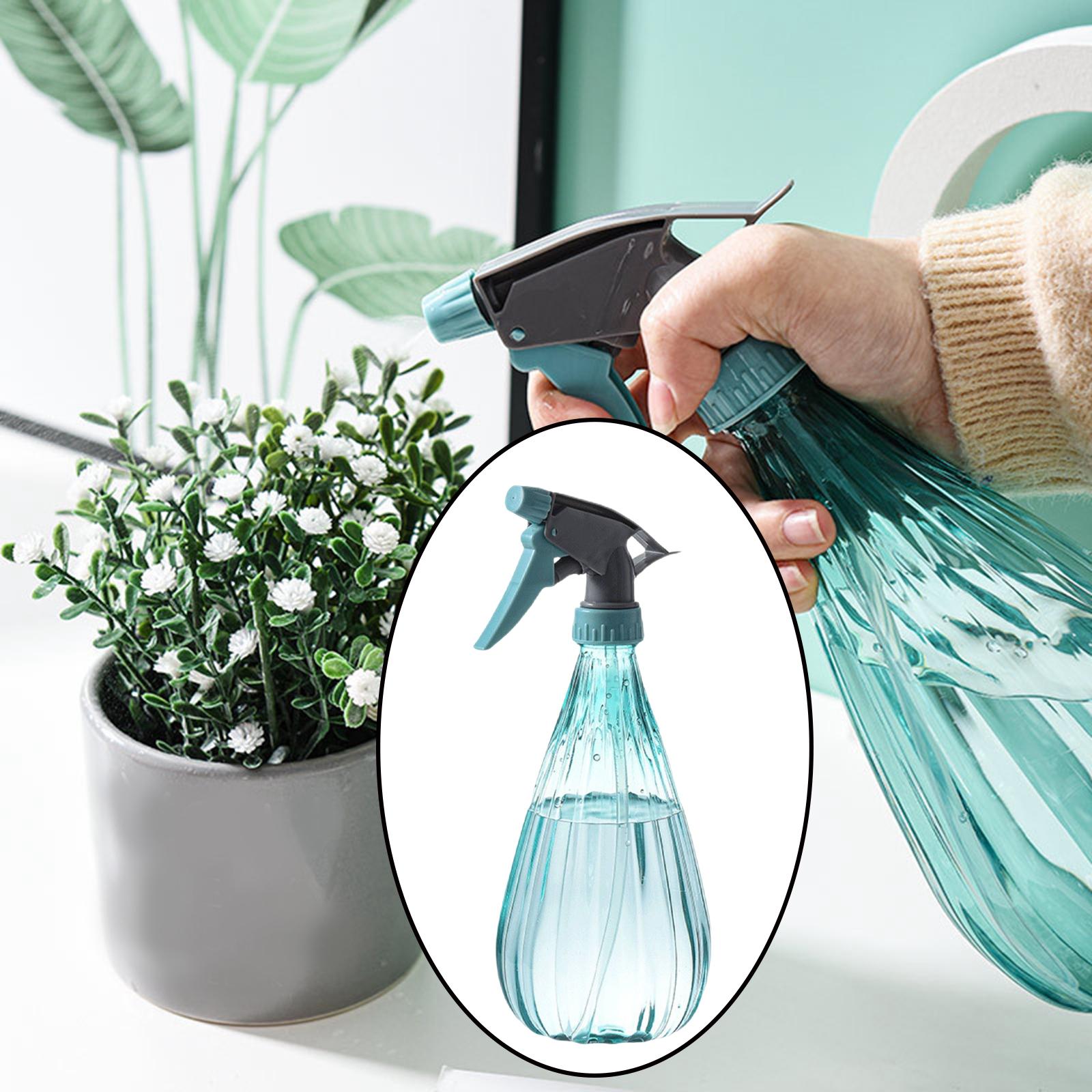 Gardening 21oz Spray Bottle Plant Mister Adjustable Nozzle Blue