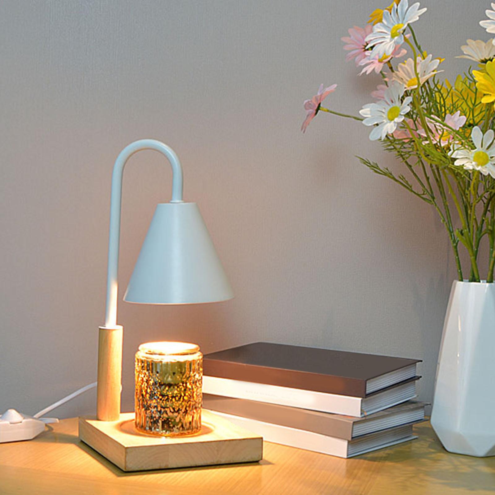 Fragrance Candle Warmer Lamp Candle Melt Warmer EU White