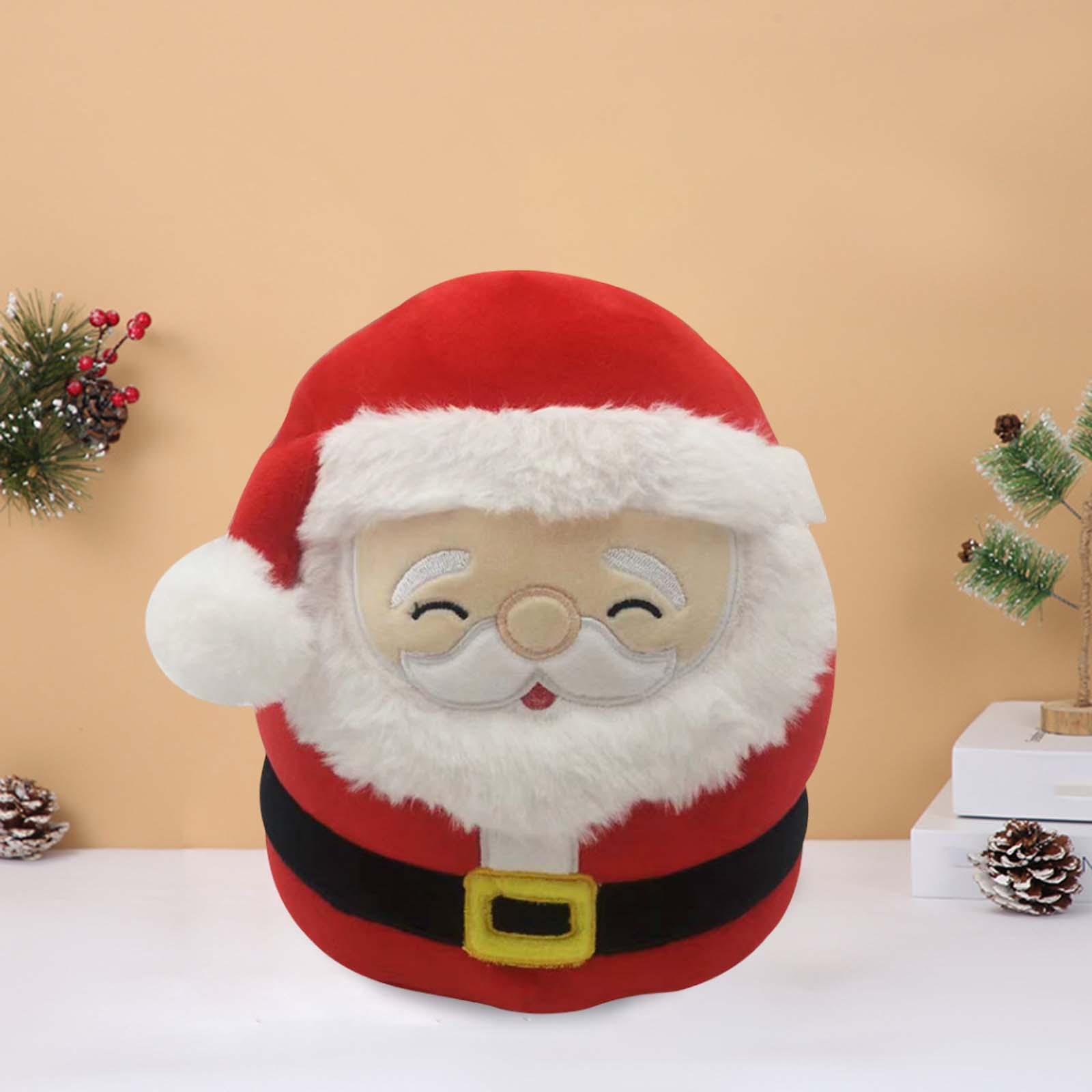 Christmas Plush Toy Stuffed Doll Cartoon Throw Pillow Santa