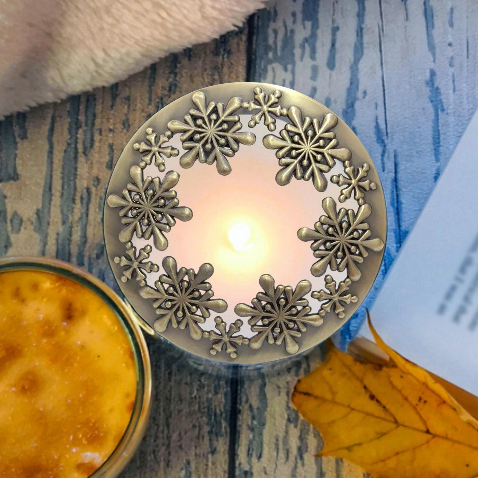 Candle Topper Stable Burning Jar Candle Sleeve for Dinner 