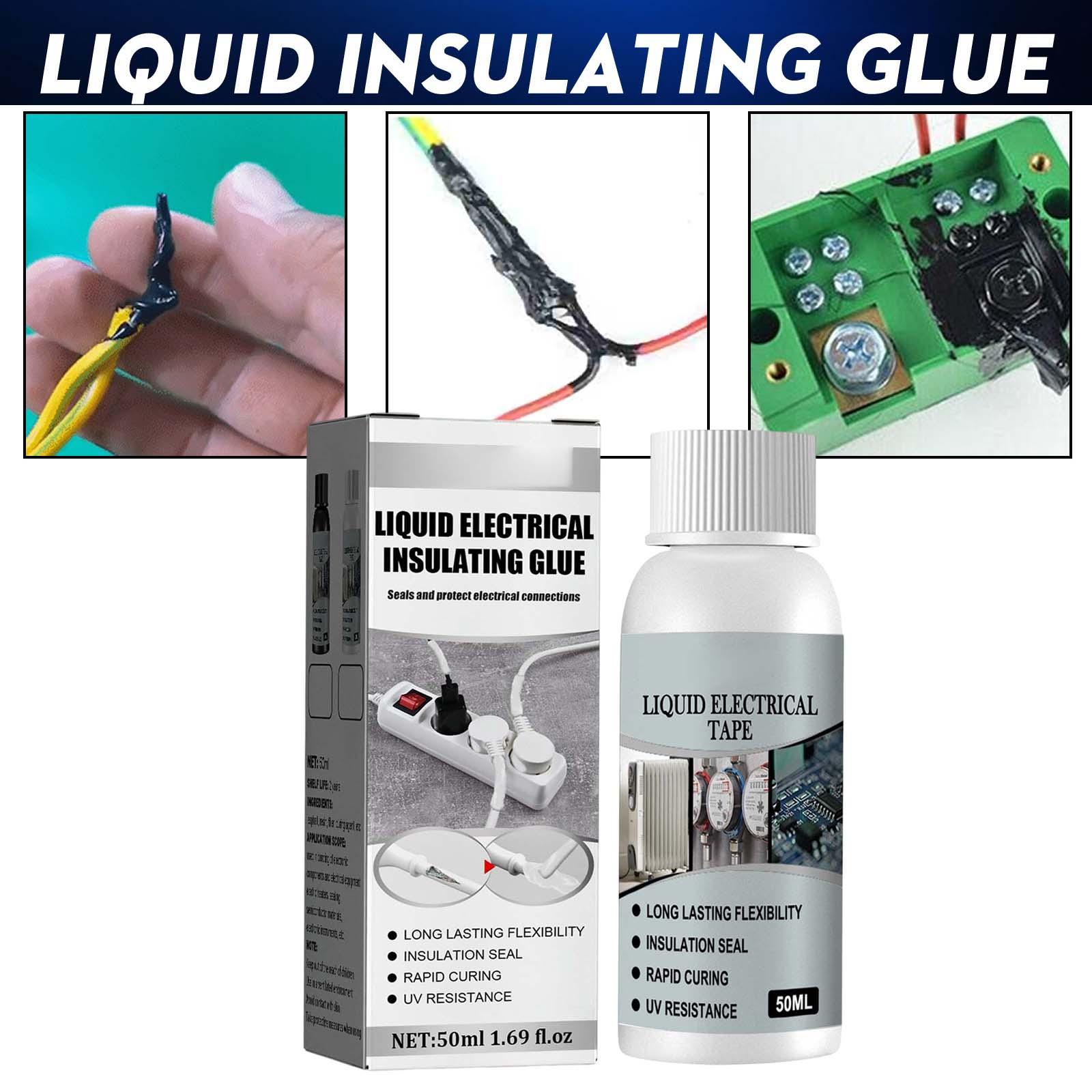 50ml Liquid Insulation Glue Paste Tape Insulating Sealant Insulating Sealing White