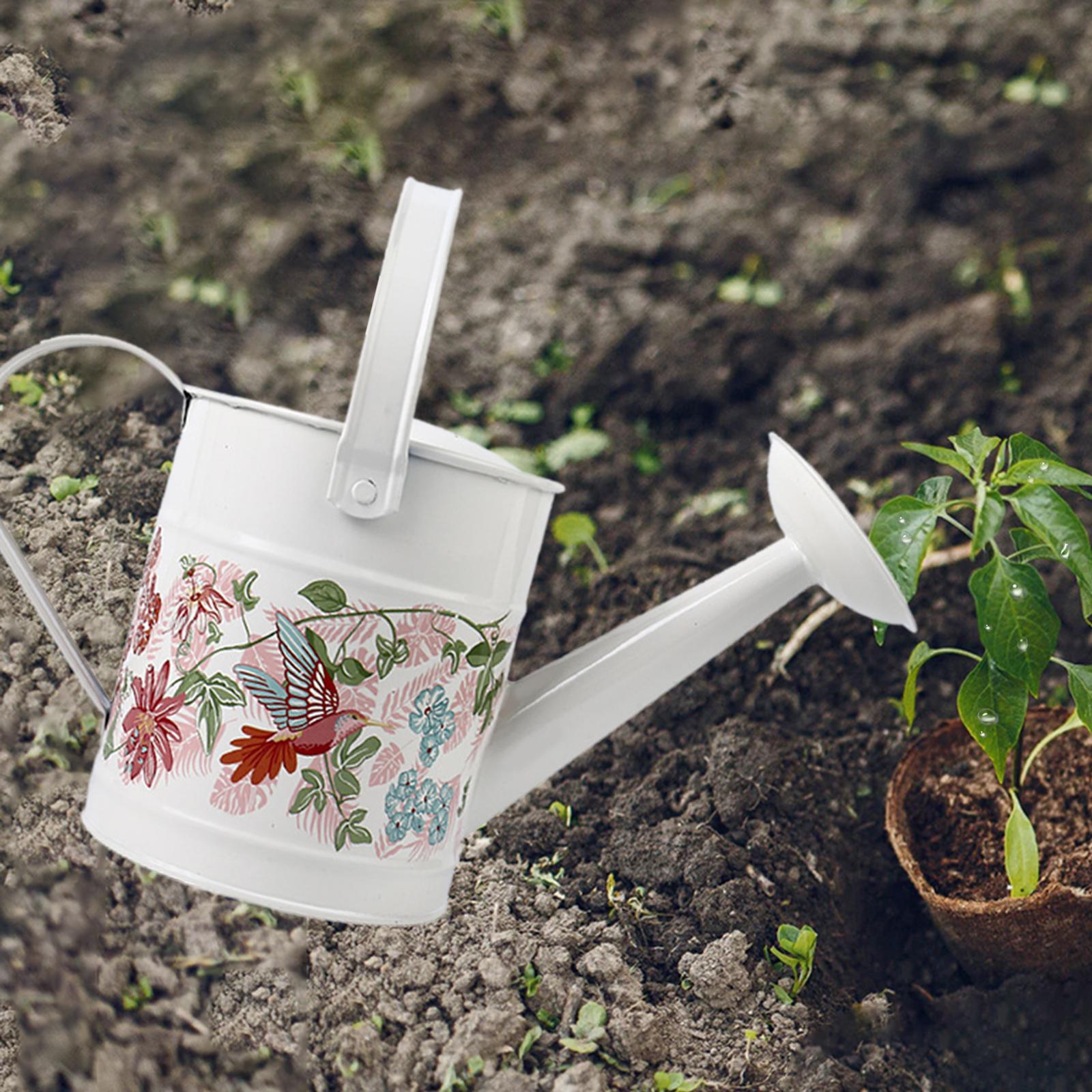 Fashion Watering Can Long Spout Kettle Practical for Flowerpots Garden Lawn