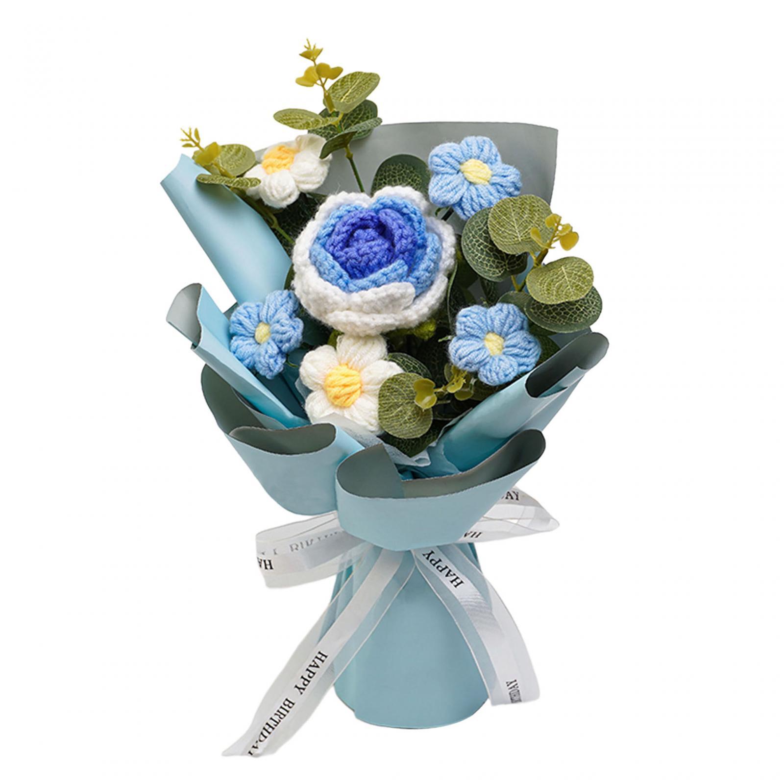 Knitted Flower Bouquet Preserved Flower